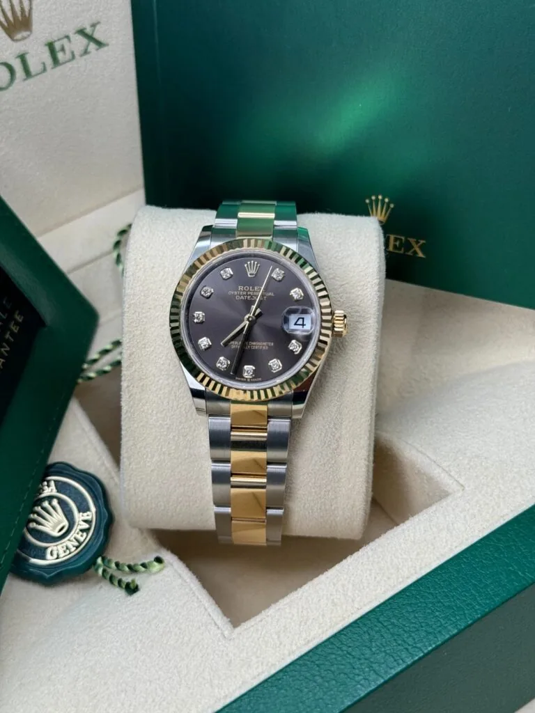 RLX Datejust m278273-0021/0022 31mm Dark Grey Dial Stainless Steel and Yellow Gold Oyster Watch