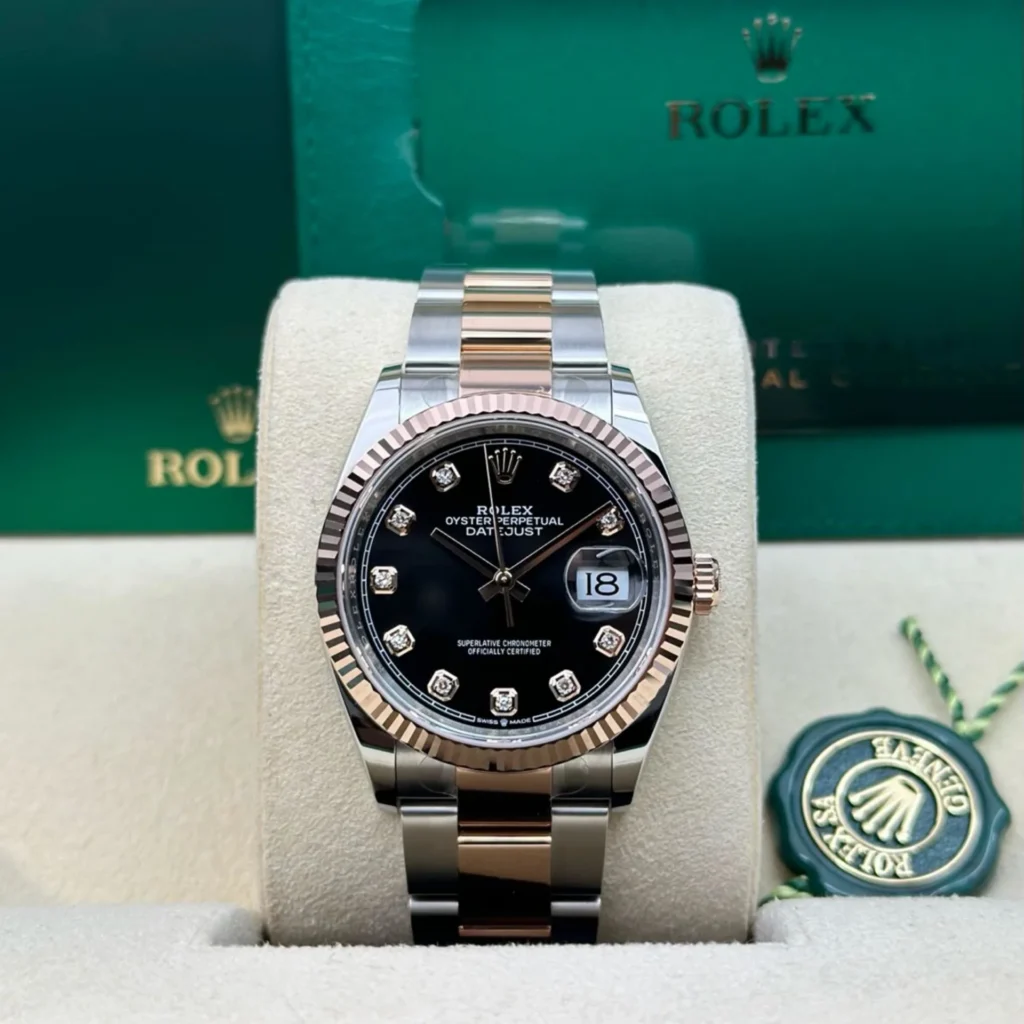 RLX Datejust 36mm 126231 Black Dial 36mm Oyster Bracelet