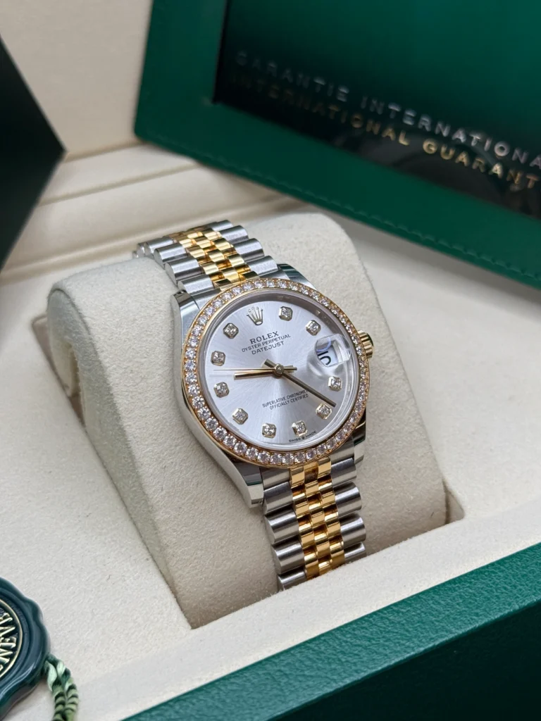 RLX Datejust m278383RBR-0019/0020 31mm Silver Dial Oyster Bracelet