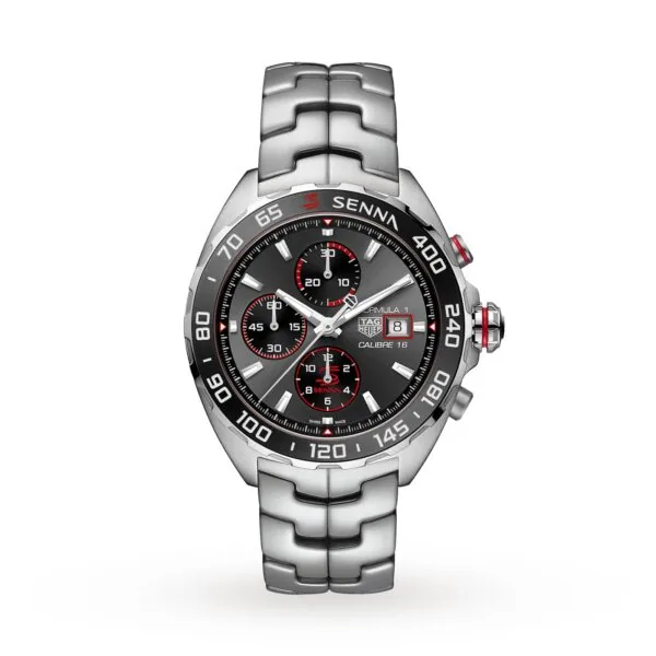 【7A Quality】TAG Heuer Formula 1 Senna Special Edition 44mm Mens Watch CAZ201D.BA0633