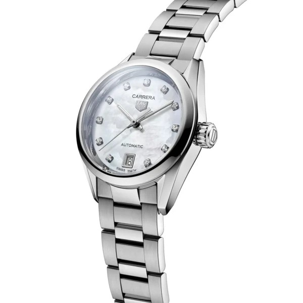 【7A Quality】TAG Heuer Carrera Three-Hand 29mm Automatic Ladies Watch WBN2412.BA0621