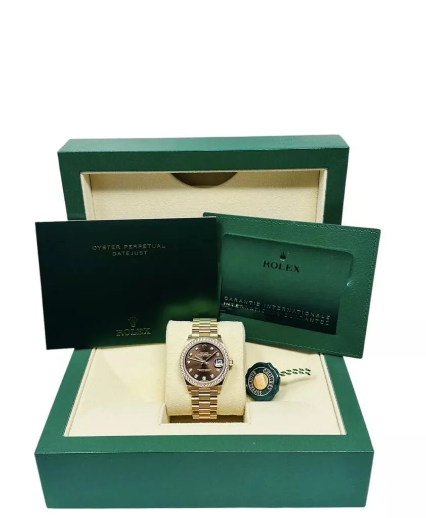 RLX Datejust m278285RBR-0006 Chocolate Dial 31mm