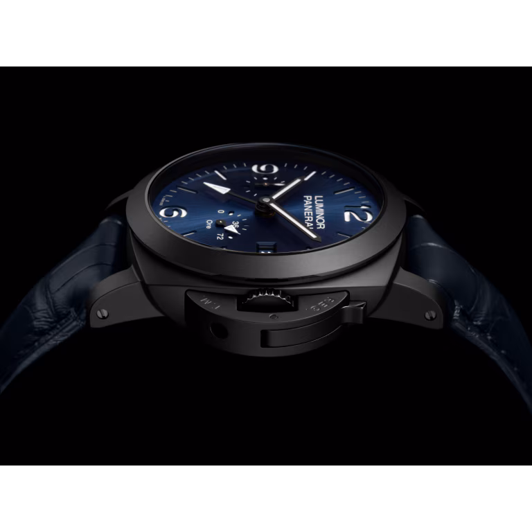 【7A Quality】Panerai Luminor GMT Power Reserve Ceramica 44mm PAM01574