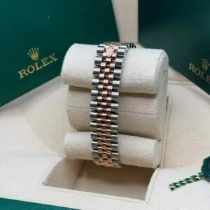 RLX Datejust m278381-0015/0016 Silver Diamond Dial Diamond-Set Bezel 31mm