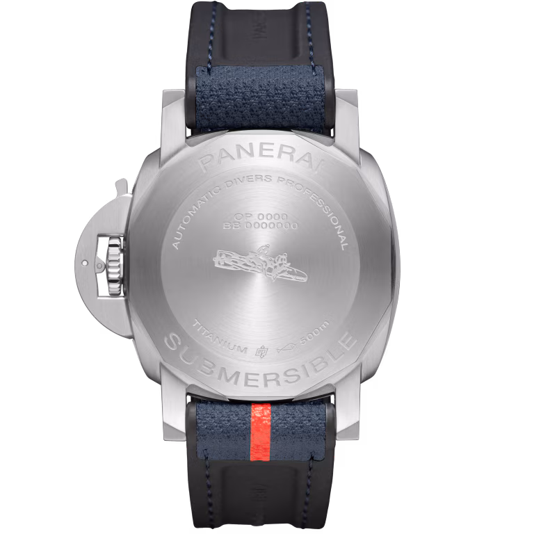 【7A Quality】Panerai Submersible GMT Luna Rossa Titanio 42mm PAM01507