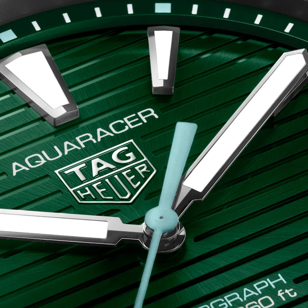 【7A Quality】TAG Heuer Aquaracer Professional 200 Solargraph 40mm Mens Watch Green WBP1115.BA0000