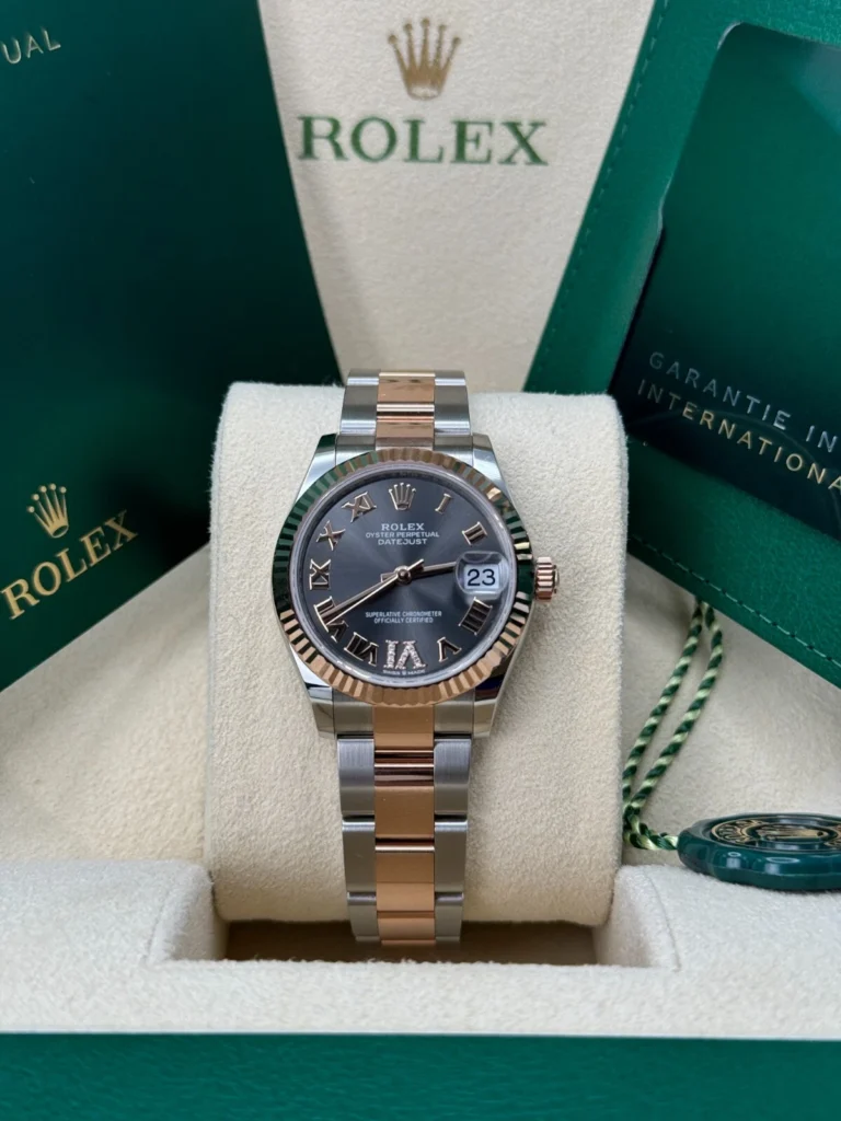 RLX Datejust m278271-0029/0030 Slate 31mm Dial Oyster Bracelet Watch