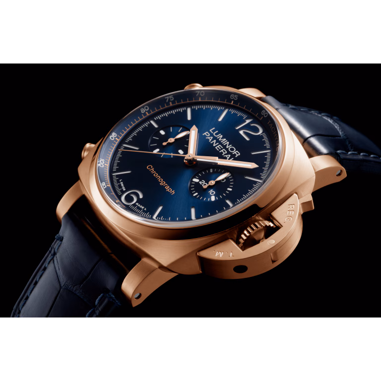 【7A Quality】Panerai Luminor Chrono Goldtech™ 44mm PAM01111