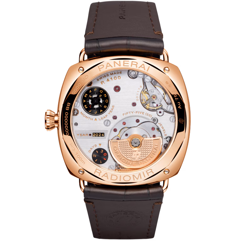 【7A Quality】Panerai Radiomir Perpetual Calendar GMT Goldtech™ 45mm PAM01453