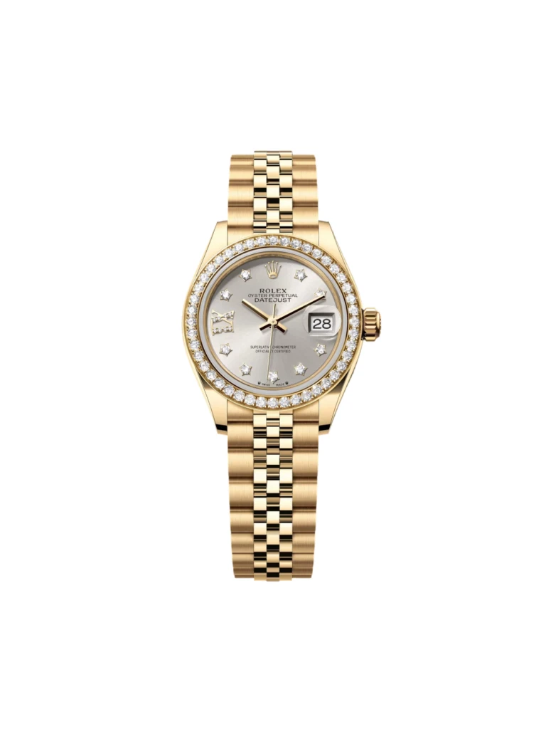 RLX Lady-Datejust 31mm 279138RBR Silver Dial President Bracelet Watch