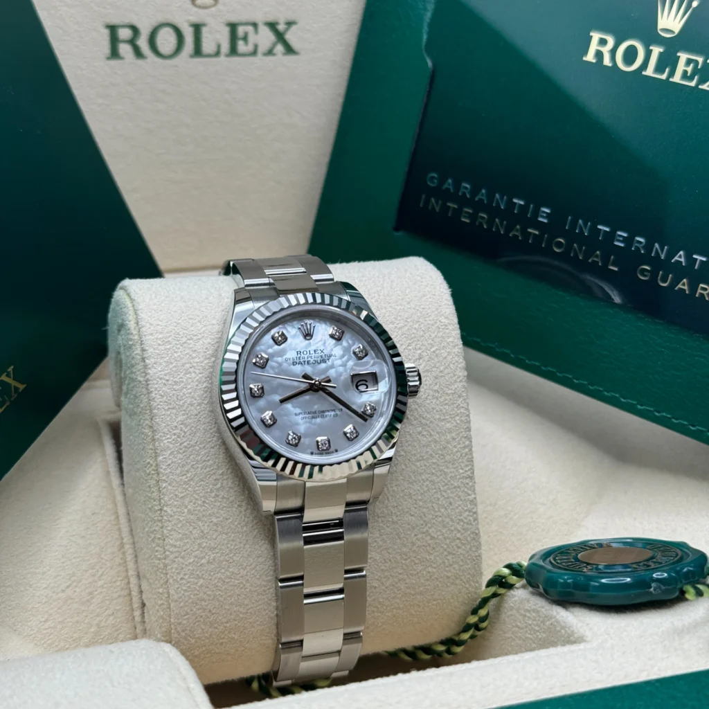 RLX Lady-Datejust 31mm 279174 Mother Of Pearl Diamond Dial Oyster Bracelet