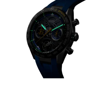 【7A Quality】TAG Heuer Carerra Chronograph Tourbillon Extreme Sport X Senna 44mm Limited Editon Mens Watch Blue CBU5081.FT6274