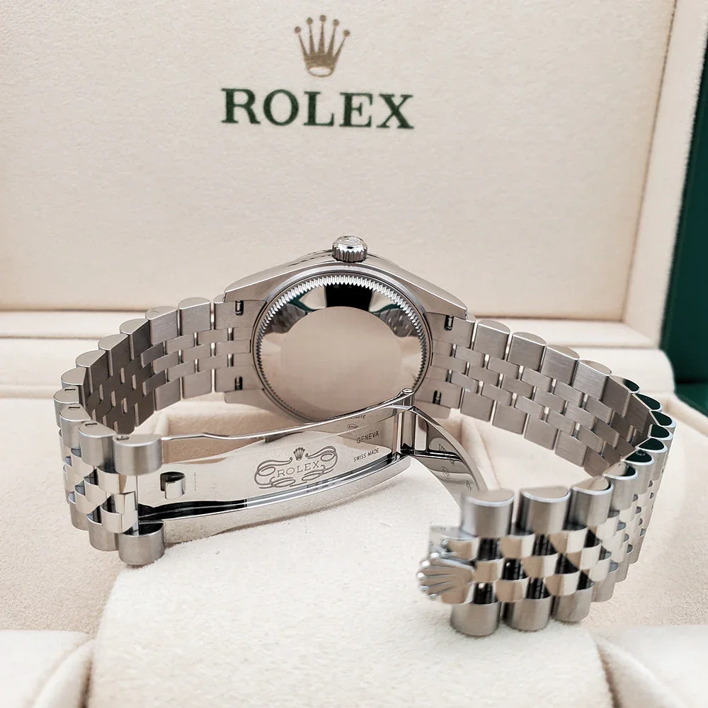 RLX Datejust m278274-0021/0022 Dark Grey Roman 31mm Dial Oyster Watch
