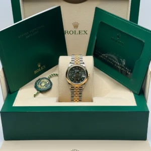 RLX Datejust m278243-0031/0032 31mm Green Dial watch