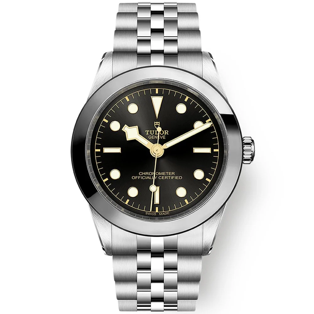 【7A Quality】TUDOR Black Bay 39mm Black/Gold Dial Automatic Bracelet Watch M79660-0001
