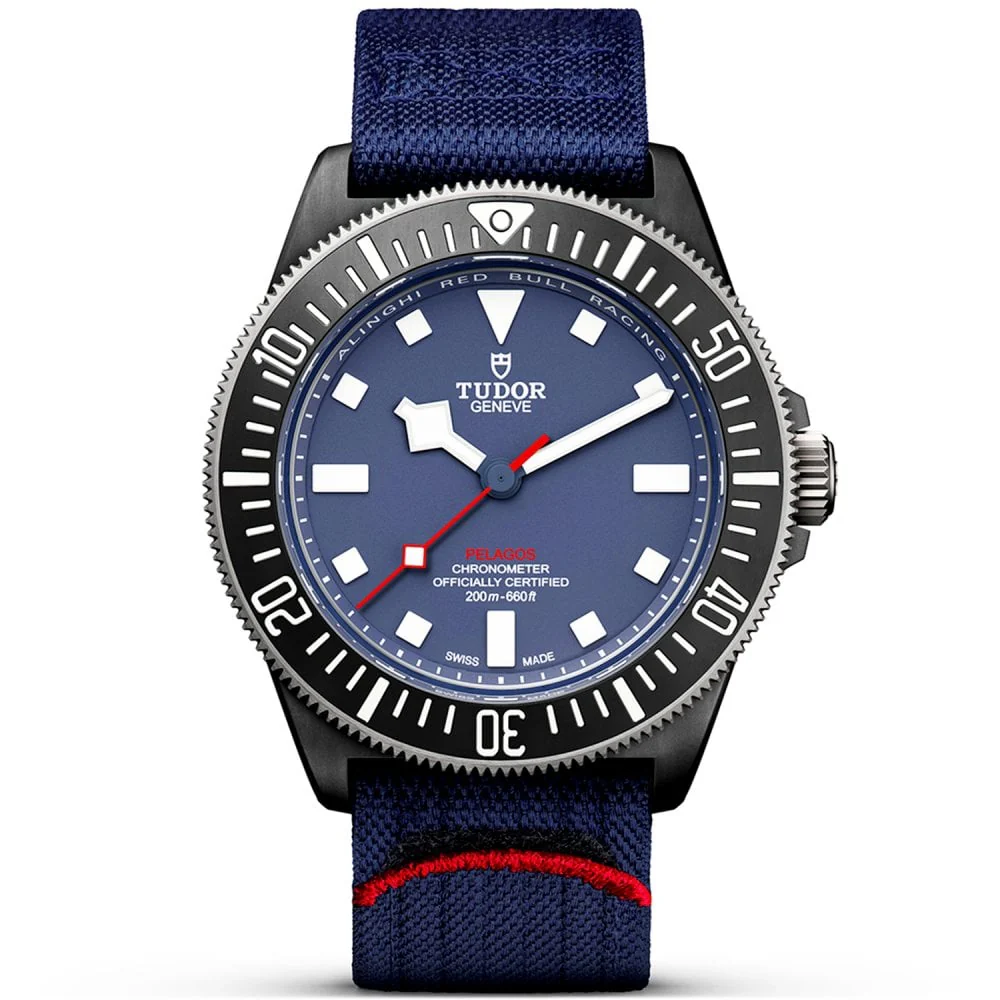 【7A Quality】TUDOR Pelagos FXD x Red Bull Alinghi Edition 42mm Men's Automatic Watch M25707KN-0001