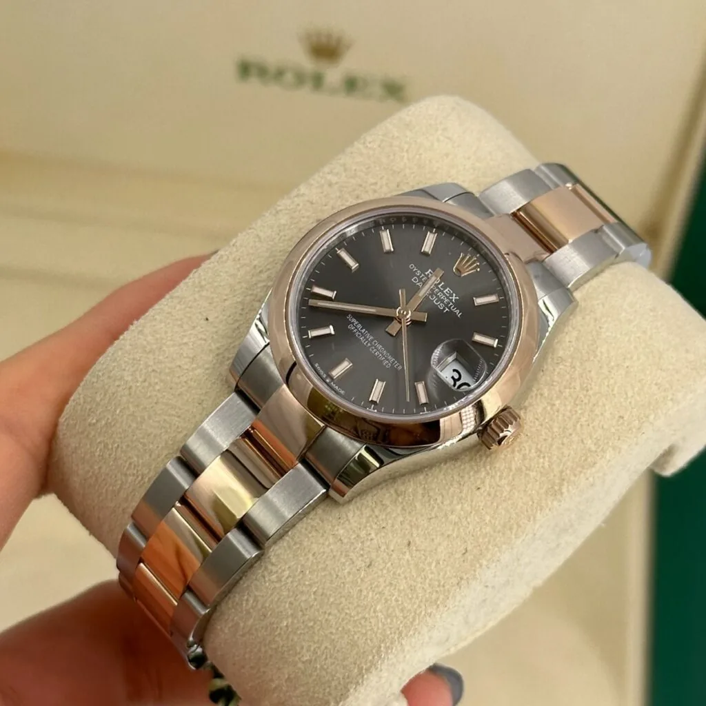 RLX Datejust m278241-0017/0018 Slate 31mm Dial Oyster Bracelet Watch