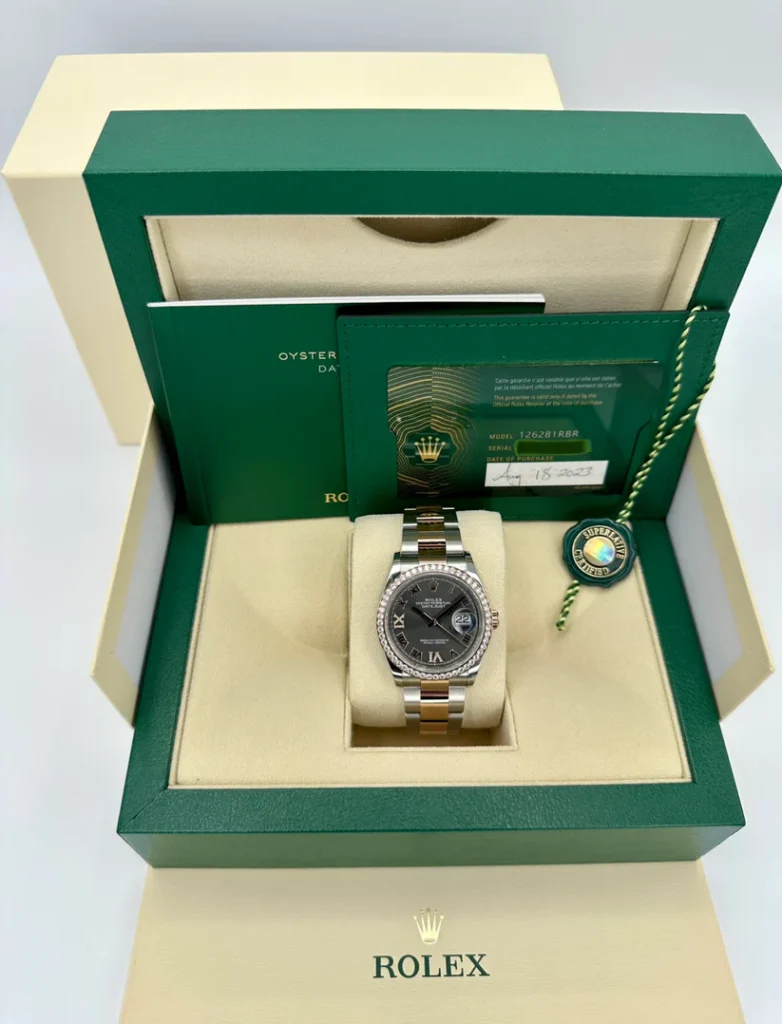 RLX Datejust 36mm 126281 Slate Dial Oyster Bracelet