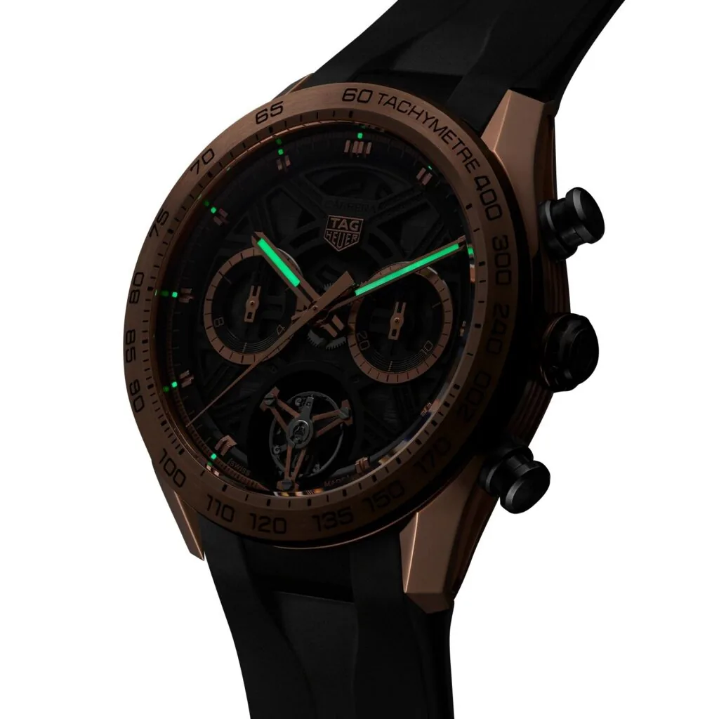 【7A Quality】TAG Heuer Carerra Chronograph Tourbillon Extreme Sport 44mm Mens Watch Grey CBU5050.FT6273