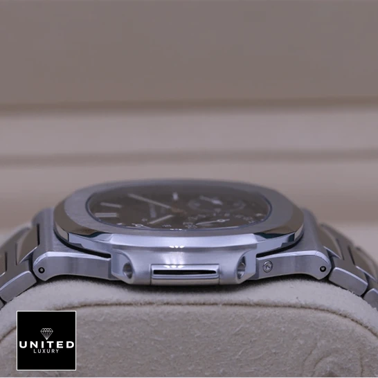 Patek Philippe 5712/1A Moon Phase Replica 6 Patek Philippe 57121A-001 Nautilusd Steel Blue Dial Moon Phase Replica
