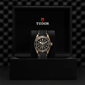 【7A Quality】TUDOR Black Bay Bronze 43mm Slate Grey Dial Men's Automatic Leather Strap Watch M79250BA-0001