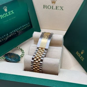 RLX Datejust 36mm 126233 Custom Black Dial Jubilee Bracelet Watch
