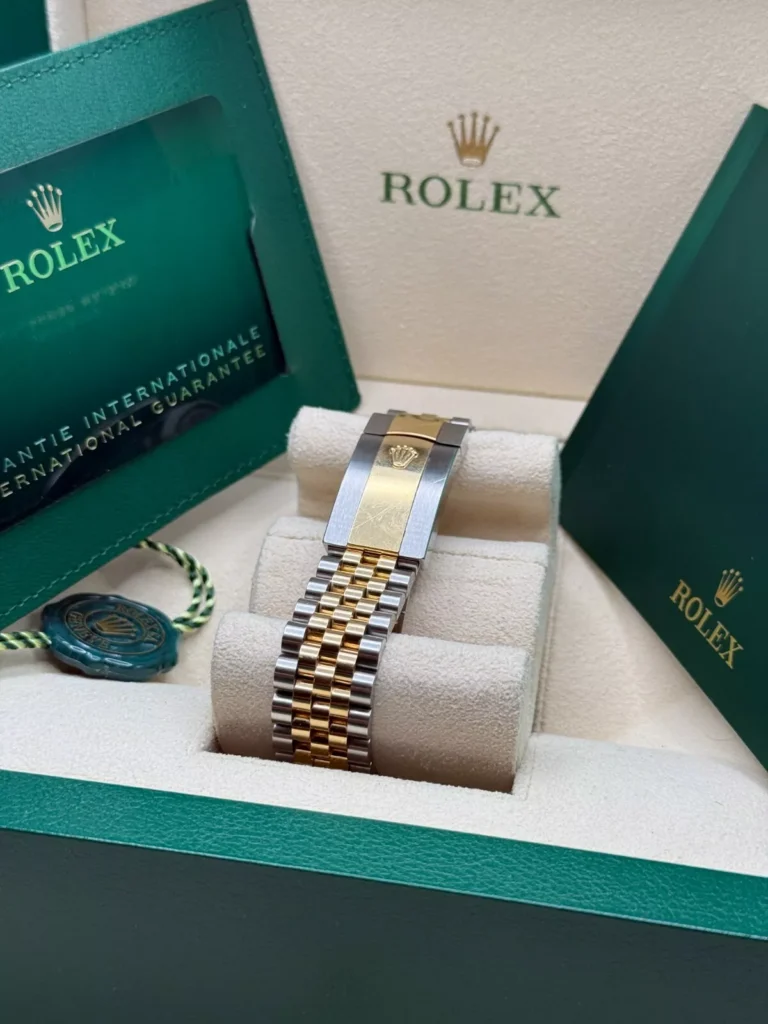 RLX Datejust 36mm 126233 Custom Black Dial Jubilee Bracelet Watch