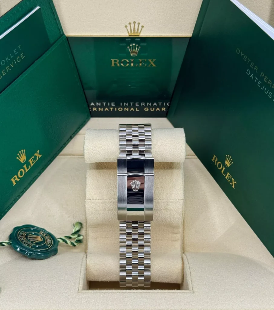 RLX Datejust 41mm 126300 Silver Index Jubilee Stainless Steel Watch