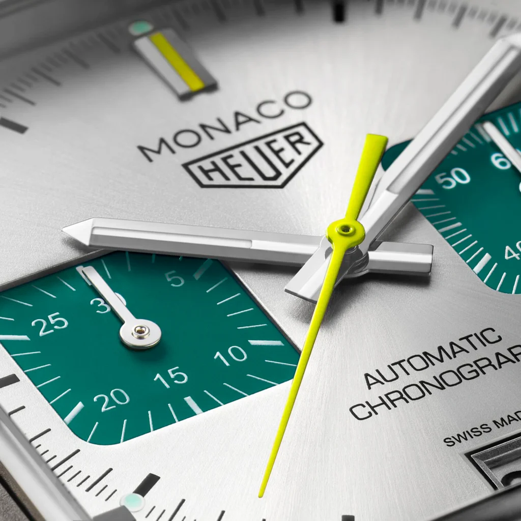 【7A Quality】TAG Heuer Monaco Chronograph Racing Green 39mm Mens Watch CAW218E.FC6565