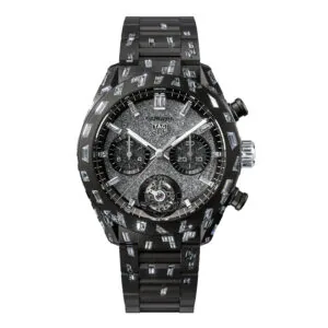 【7A Quality】TAG Heuer Carrera Tourbillon Nanograph Plasma Diamant d’Avant-Garde Automatic 44mm Aluminum CBN5A91.BZ0000