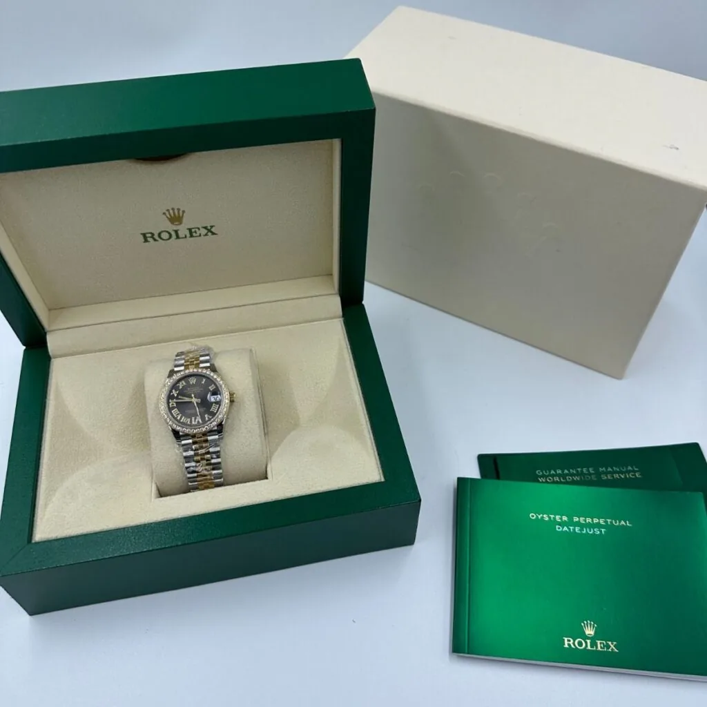 RLX Datejust m278383RBR-0017/0018 31mm Dark Grey Dial Oyster Bracelet