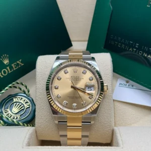 RLX Datejust 36mm 126233 Champagne Dial Jubilee Bracelet Watch