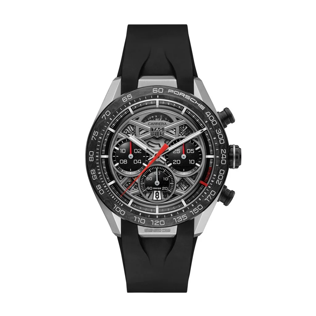 【7A Quality】TAG Heuer Carrera Porsche Limited Edition 44mm Mens Watch Skeleton CBU2010.FT6267
