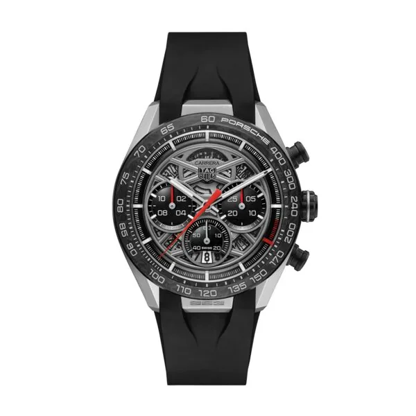 【7A Quality】TAG Heuer Carrera Porsche Limited Edition 44mm Mens Watch Skeleton CBU2010.FT6267