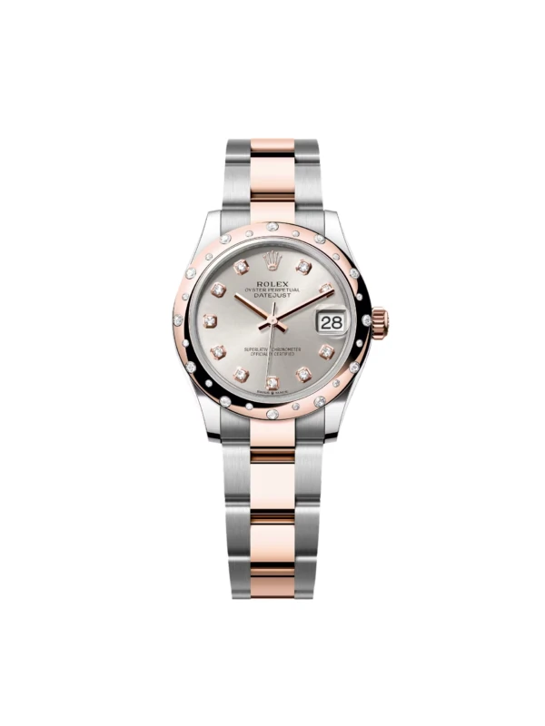 RLX Datejust m278341-0015/0016 Silver Dial 31mm Oyster Bracelet