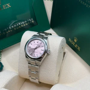 RLX Oyster Perpetual 31mm 276200-0009 Pink Dial Oyster Stainless Steel Bracelet
