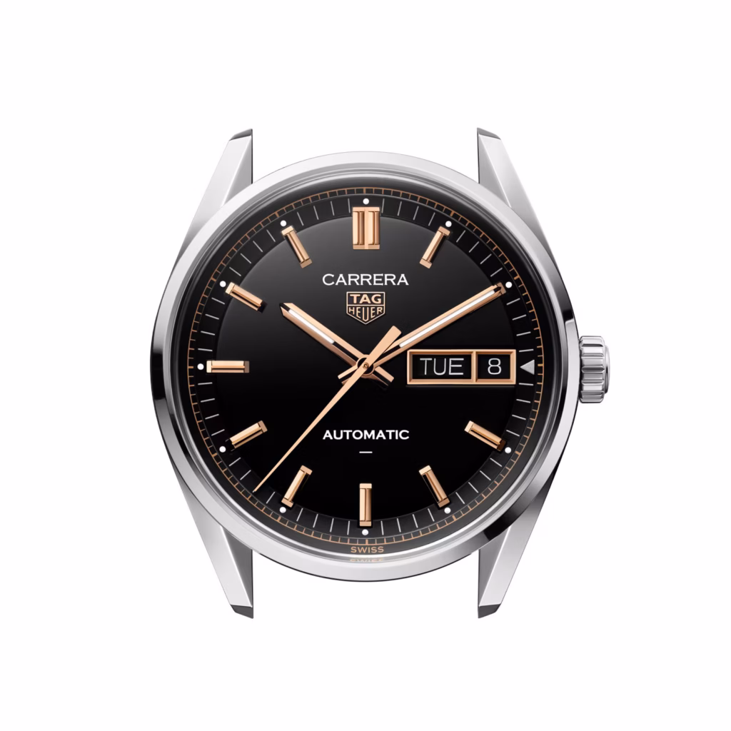 【7A Quality】TAG Heuer Carrera Day-Date 41mm Mens Watch Black WDA2111.BA0043