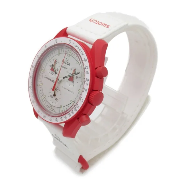 Swatch x Omega SO33R100 Bioceramic Moonswatch Mission to Mars