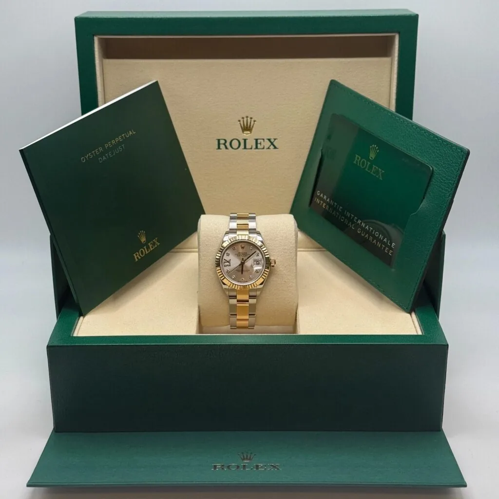 RLX Lady-Datejust 31mm 279173 Silver Diamond Dial Oyster Bracelet