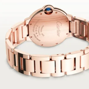 CARTIER Ballon Bleu BLEU Diamond Rose Gold 36mm WJBB0067 - United Luxury