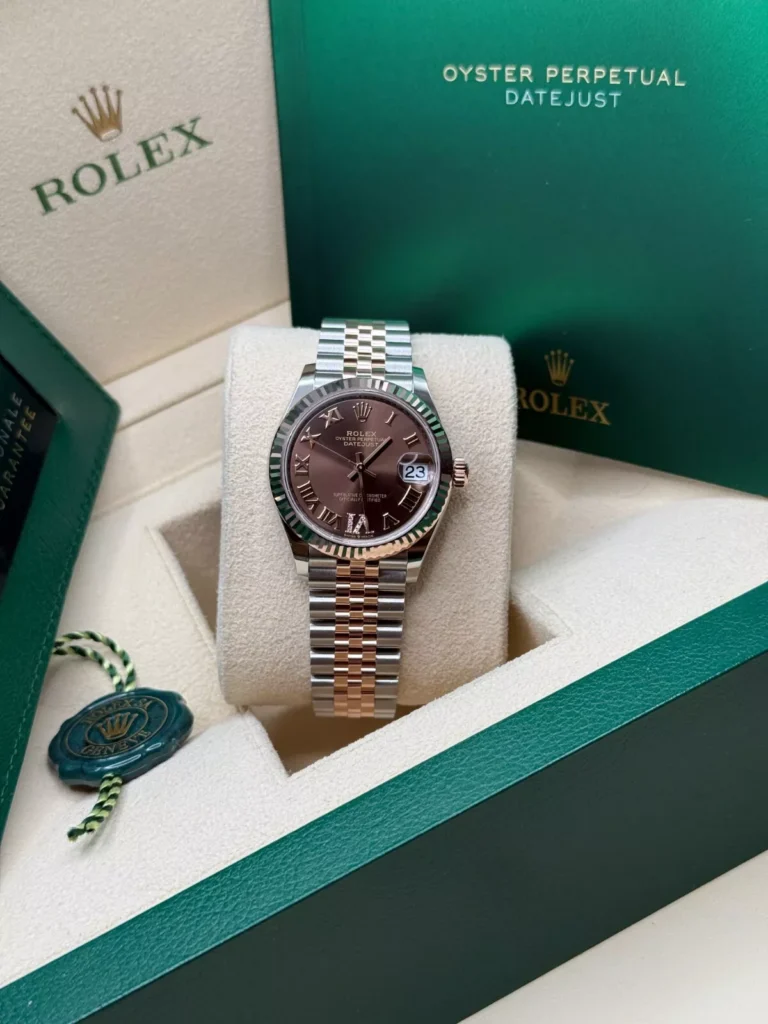 RLX Datejust m278271-0003/0004 Chocolate 31mm Dial Oyster Bracelet Watch