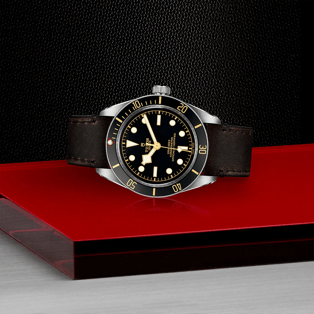 【7A Quality】TUDOR Black Bay 58 39mm Black Dial & Bezel Automatic Strap Watch M79030N-0002