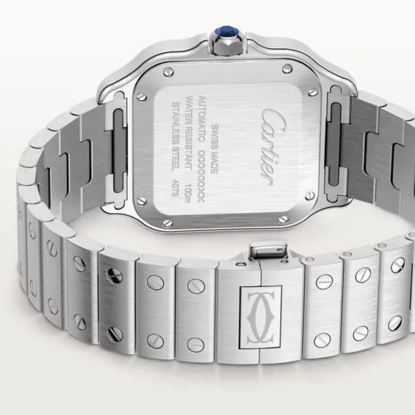 Santos de Cartier watch Graduated blue dial - United Luxury