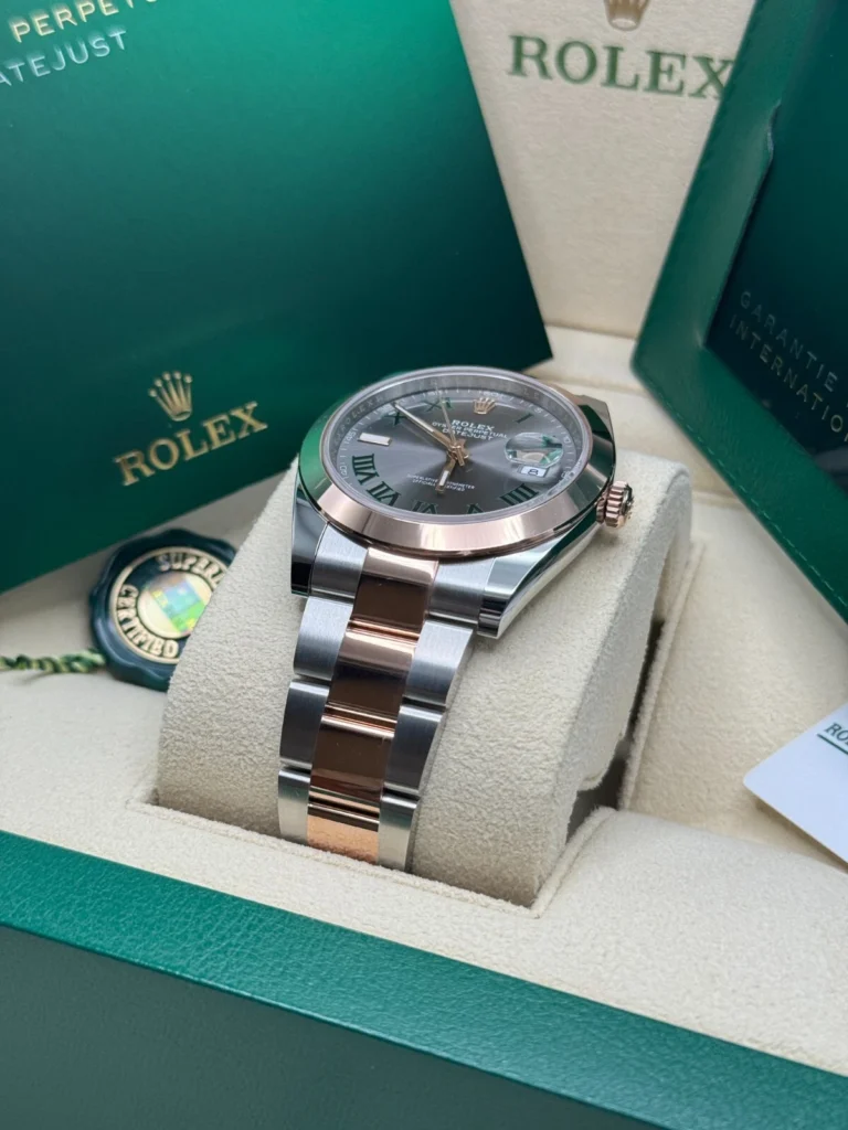 RLX Datejust 41mm 126331 Oyster Band Steel and Everose Gold Men’s Watch
