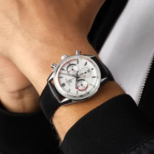 【7A Quality】TAG Heuer Carrera Chronosprint X Porsche Special Edition 42mm Mens Watch Silver CBS2011.FC6529