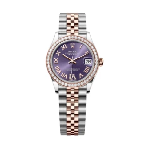 RLX Datejust m278381-0015/0016 Aubergine Roman Dial 31mm Oyster Bracelet