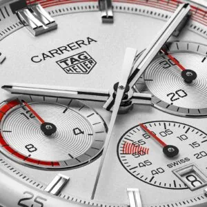 【7A Quality】TAG Heuer Carrera Chronosprint X Porsche Special Edition 42mm Mens Watch Silver CBS2011.FC6529