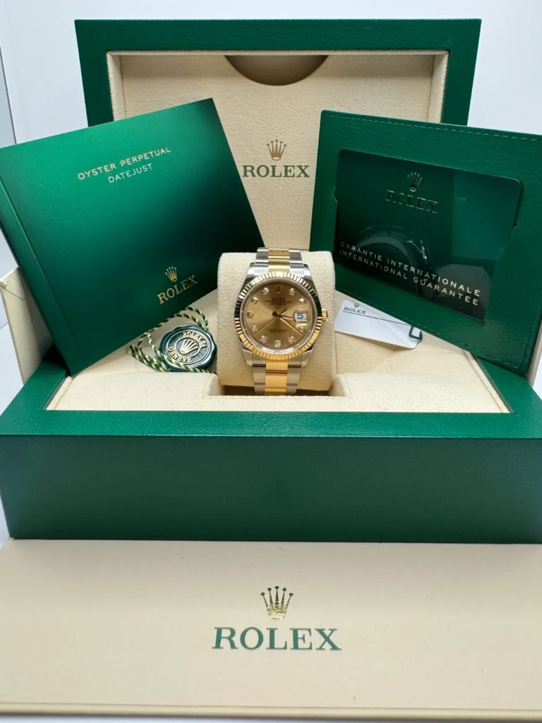RLX Datejust 36mm 126233 Champagne Dial Jubilee Bracelet Watch