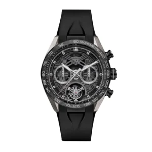 【7A Quality】TAG Heuer Carerra Chronograph Tourbillon Extreme Sport 44mm Mens Watch Black CBU5080.FT6272