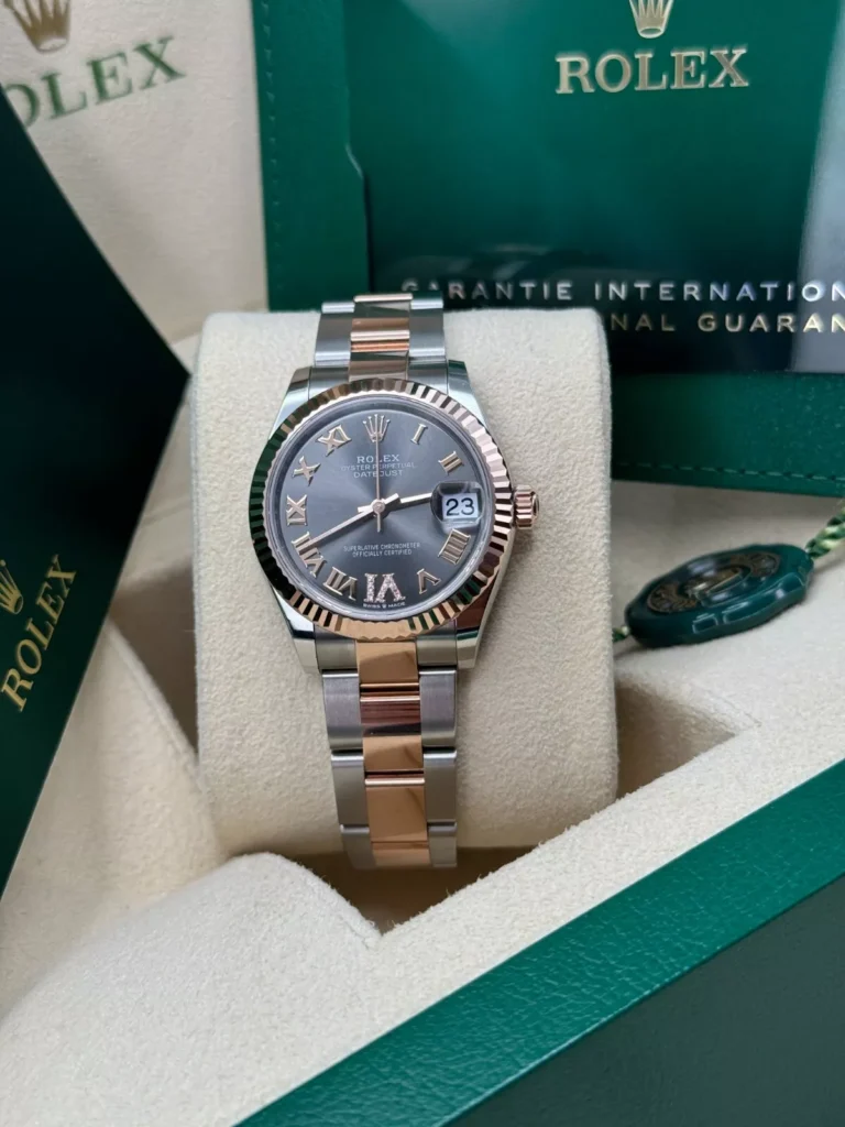 RLX Datejust m278271-0029/0030 Slate 31mm Dial Oyster Bracelet Watch